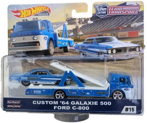 Hot Wheels Premium Collector ฮอตวล รถในกลองสะสมเซต 4 คน GMH39 G