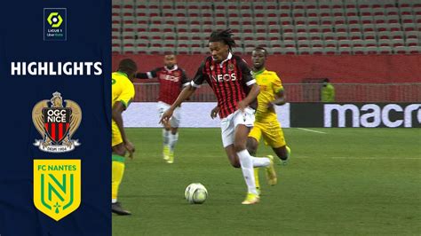 Ogc Nice Fc Nantes Highlights Ogcn Fcn