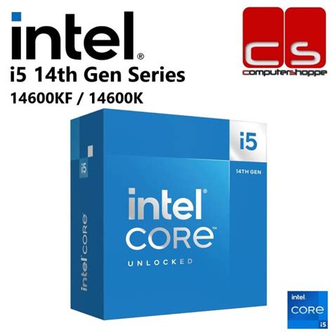 Intel I5 14th Gen Series Intel Core Processor I5 14600kf I5 14600k Lazada