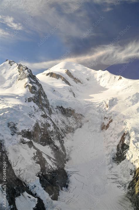 glacier d'argentiere Stock Photo | Adobe Stock