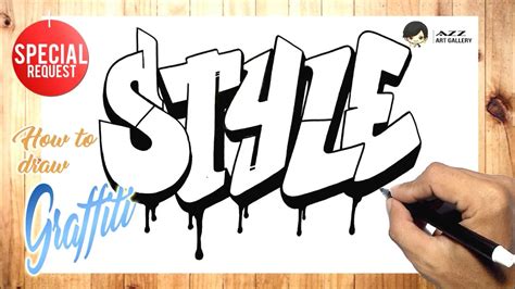 How To Draw A Graffiti Step By Step