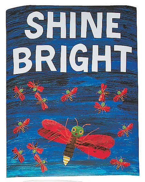 Eric Carle Firefly Poster Shine Bright The Eric Carle Museum Of