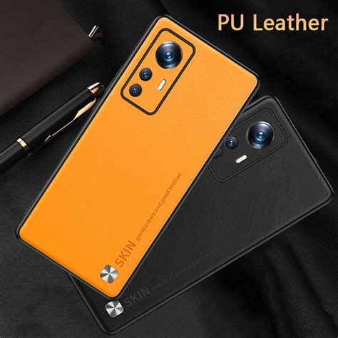 Funda De Cuero Pu Para Xiaomi T Pro Carcasa Trasera De Silicona