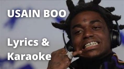 Kodak Black Usain Boo Lyrics And Karaoke Youtube