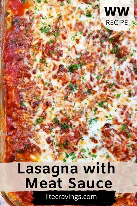 Cheesy Gooey Lasagna With Meat Sauce Is A Total Crowd Pleaser Make It