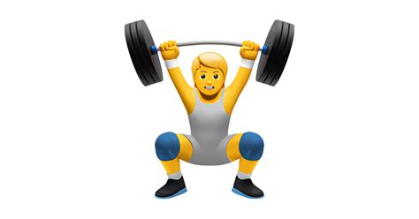 🏋️ Gewichtheffer Emoji — Betekenis En Gebruik