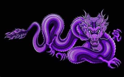 What Does The Purple Chinese Dragon Mean