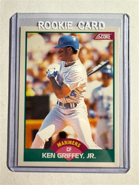 K Score Rookie Traded T Ken Griffey Jr Rc Ebay