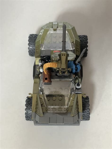 Custom Made Mega Construx Halo Warthog Coupe In 2023