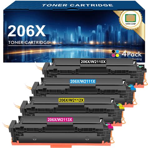 206X 206A Toner With Chip Toner Cartridge Compatible For HP W2110A