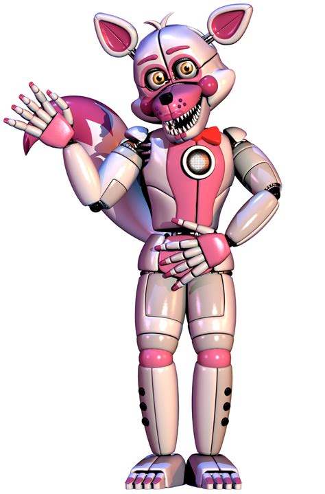 FNaF SL Funtime Foxy Full Body Render By Puppygamero On DeviantArt