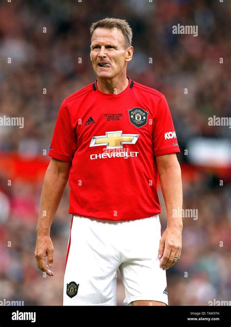 Manchester United Legends Teddy Sheringham during the legends match at ...