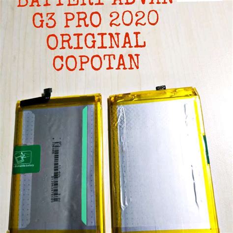 Promo Battery Baterai Baterei Advan G3 Pro 2020 Original Copotan Tested