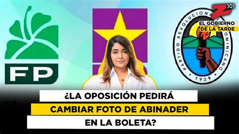 La oposición pedirá cambiar foto de Abinader en la boleta YouTube