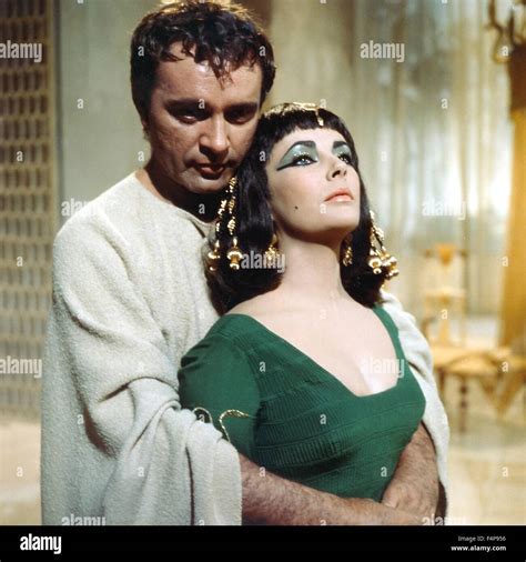 Richard Burton Elizabeth Taylor Cleopatra 1963 Directed By Joseph L