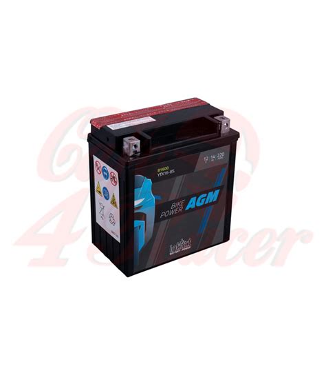 Intact Bike Power Agm Battery Ytx Bs With Acid Pack