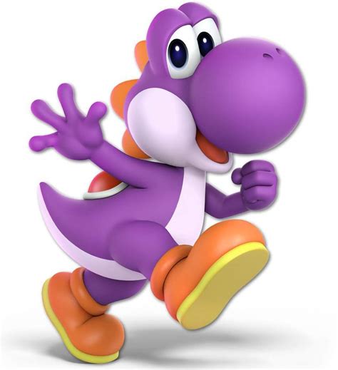 Purple yoshi is Thanos. My new Yoshi Color in smash ultimate. | Smash Amino