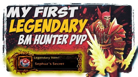 Legendary From A Bg Bm Hunter Pvp Wow Legion Patch 7 1 Youtube