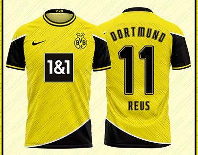 Borussia Dortmund X Nike Concept Home Jersey Football Shirt