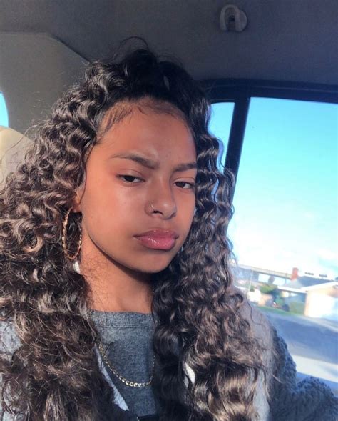 Follow Tropic M For More ️ Curly Girl Hairstyles Light Skin Girls