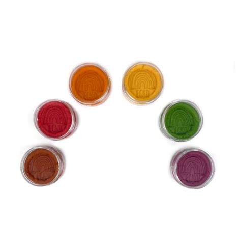 Fall Mini Rainbow Sensory Playdough Island Treasure Toys