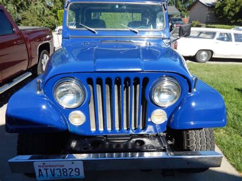 1979 Jeep CJ 5 Silver Anniversary Edition Classic Jeep CJ 5 Silver