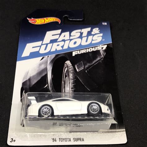 Hot Wheels Fnf Toyota Supra Shopee Malaysia
