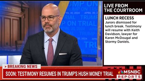 Attorney Jeremy Saland Analyzes Testimony Of Keith Davidson In Trump