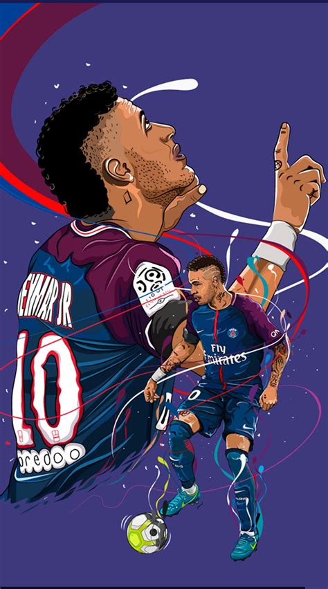 Neymar Animation Wallpapers - Wallpaper Cave