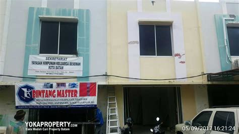 Dijual Ruko Ruko Murah Tembesi Batam Yoka Property