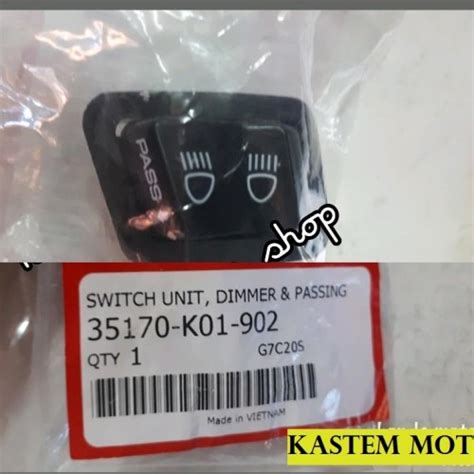 Jual Switch Pass Beam Atau Saklar Pass Dimmer Untuk Vario Pcx