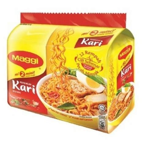 Maggi Kariayamtomyamasamlaksa Instant Noodles 5x77g 80g Shopee