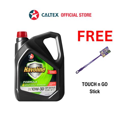 CALTEX Havoline Formula SAE 10W 30 API SN Premium Mineral Engine Oil