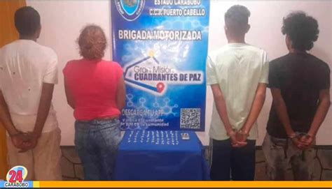 Banda de distribución de drogas en Puerto Cabello fue desarticulada