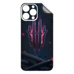 Buy FCS Printed Mobile Back Skin Sticker Vinyl For Infinix Hot Nubia Red Texture Back