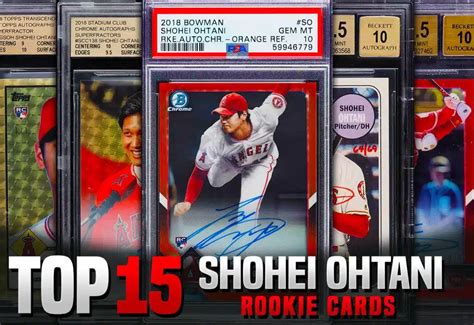 Best Shohei Ohtani Rookie Cards Sold In 2023 Value Prices