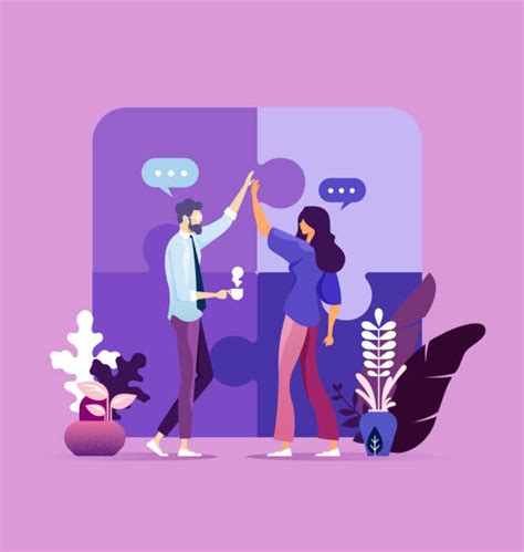 33100 Building Relationships Stock Illustrations Royalty Free Vector