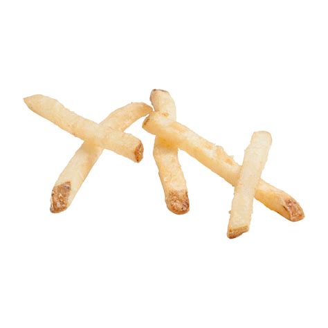 Battered Straight Cut Fries Skin On