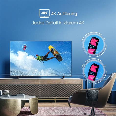 Hisense QLED-Fernseher »50E77HQ«, 126 cm/50 Zoll, 4K Ultra HD, Smart-TV ...