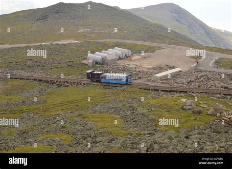 Mount Washington Cog Railway Stock Photo - Alamy