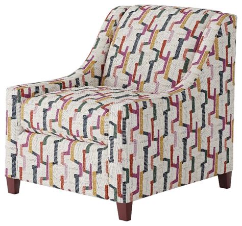 Southern Home Furnishings Fiddlesticks Confetti Polyester Accent Chair