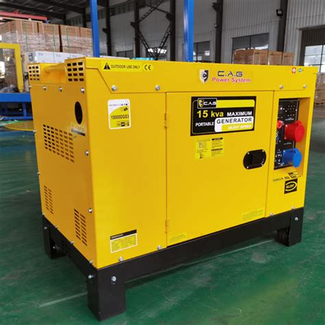 10kw10 Kw12 Kva Portable 3 Phase Moteur Diesel Refroidi Par Air Du