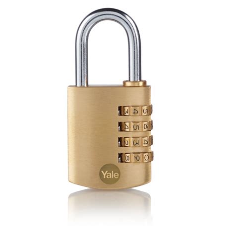 Yale Brass Combination Padlock Mm