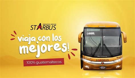 Horarios De StarBus Guatemala Guiabnb