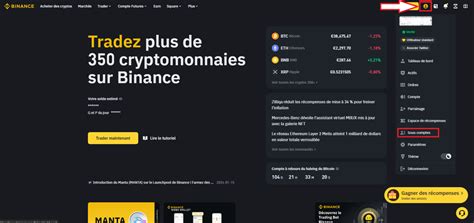 Binance Comment créer et approvisionner mon sous compte en USDT