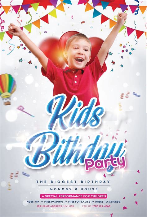 Birthday Flyer Template