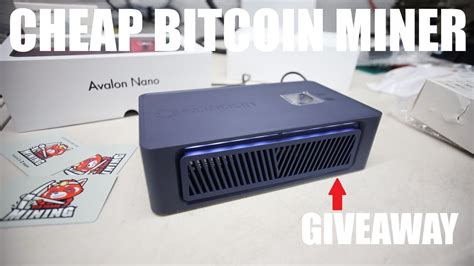 How To Setup A Avalon Nano To Solo Mine Bitcoin Youtube