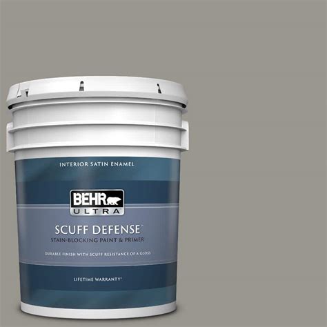 Behr Ultra Gal N Battleship Gray Extra Durable Satin Enamel