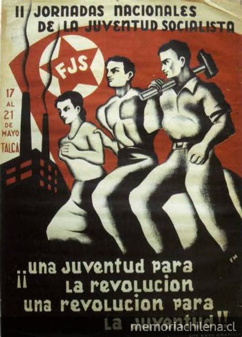 Ii Jornadas Nacionales De Las Juventudes Socialistas 1936 Memoria