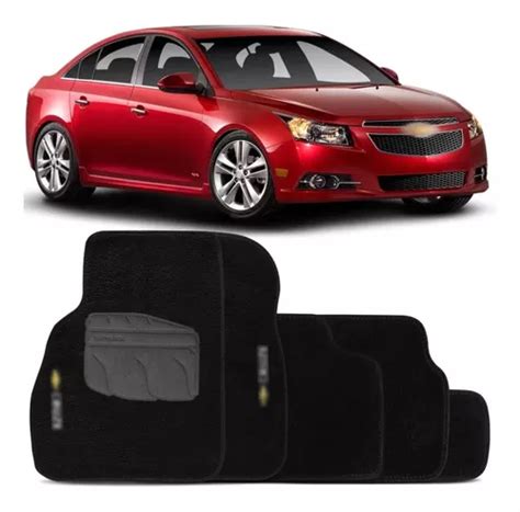 Tapete Carpete Cruze Hatch Sedan 2016 2017 2018 Preto Grafia MercadoLivre